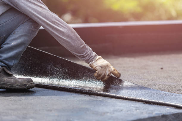 Professional Vapor Barrier Installation technician working in Columbus, MN
